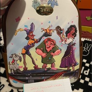 Hunchback of Notre Dame mini backpack